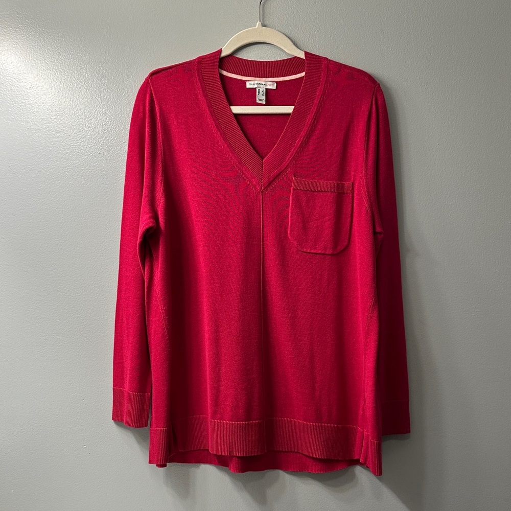 Isaac Mizrahi V-Neck Sweater